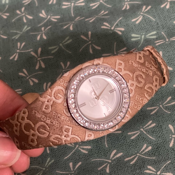 BCBGirls Tan/Cream band watch - Picture 3 of 9